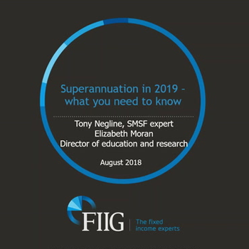 Superannuation in 2019 - what you need to know
